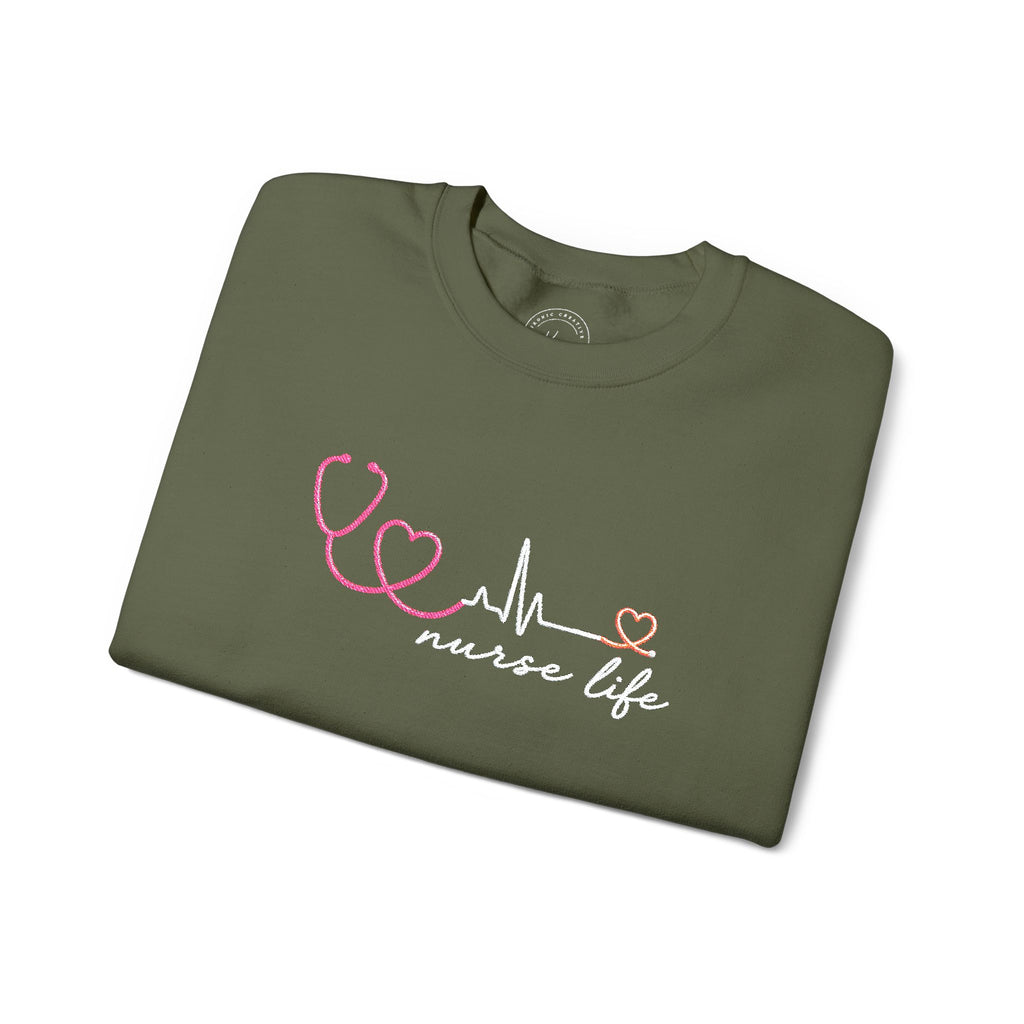 Nurse Life Unisex Crewneck Sweatshirt