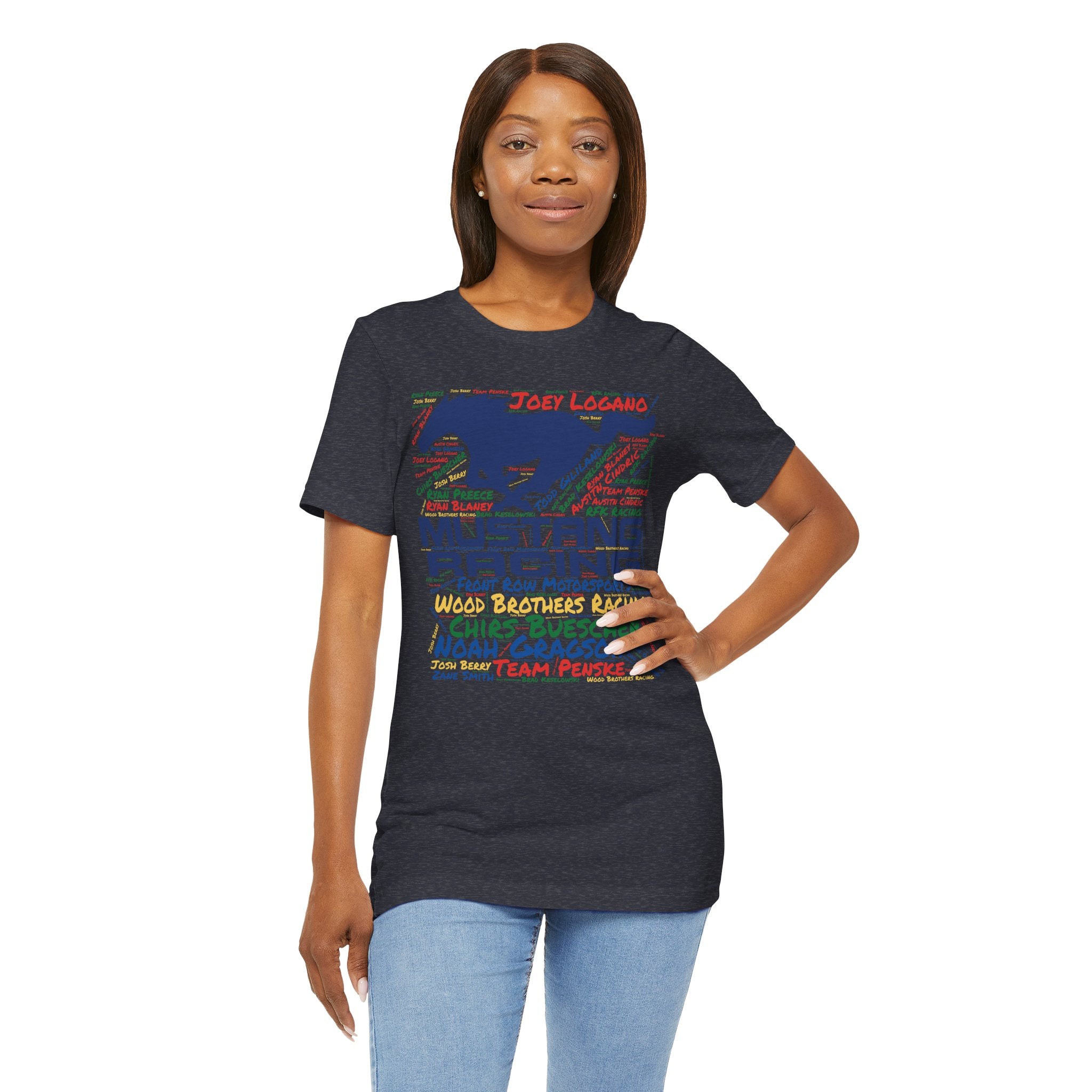 Ford Mustang Racing Short Sleeve Tee