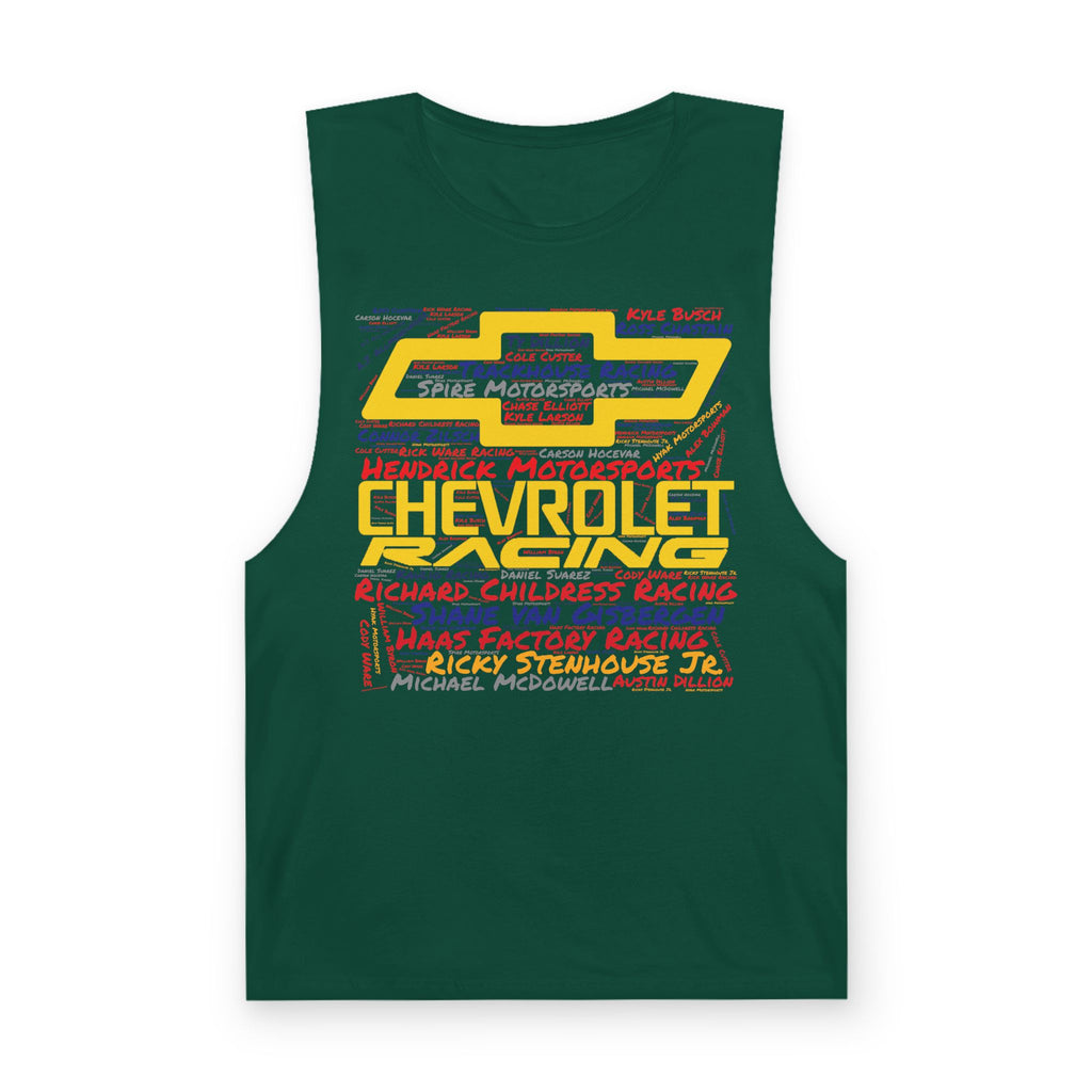 Chevy Racing Unisex Cut-Off Tank