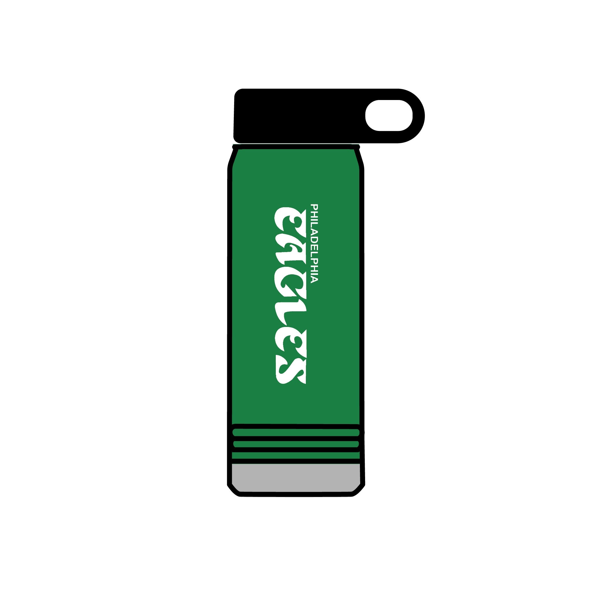 Retro Eagles Water Bottle, 20oz