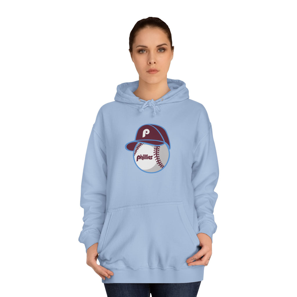 Retro Phillies Ball Hoodie