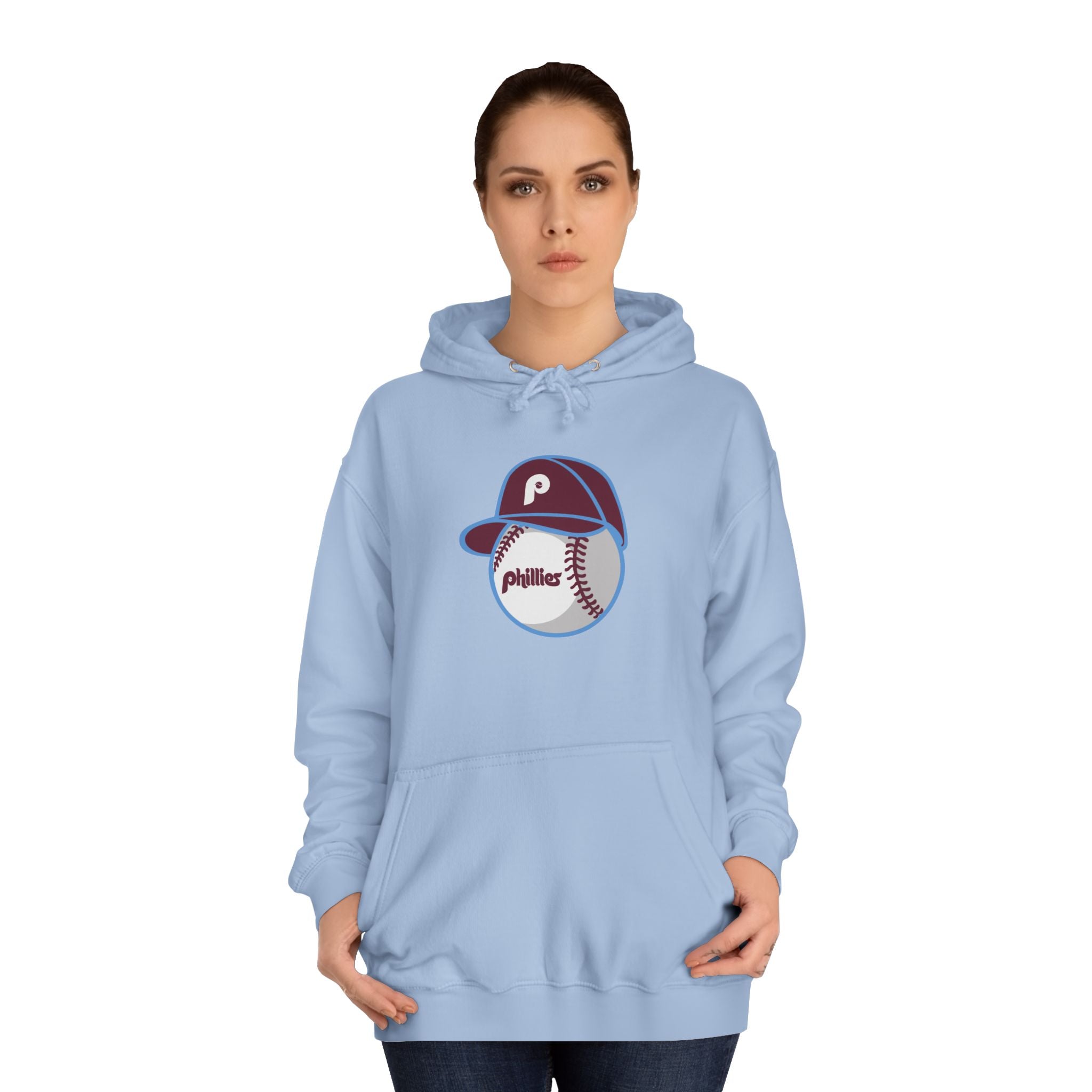 Retro Phillies Ball Hoodie