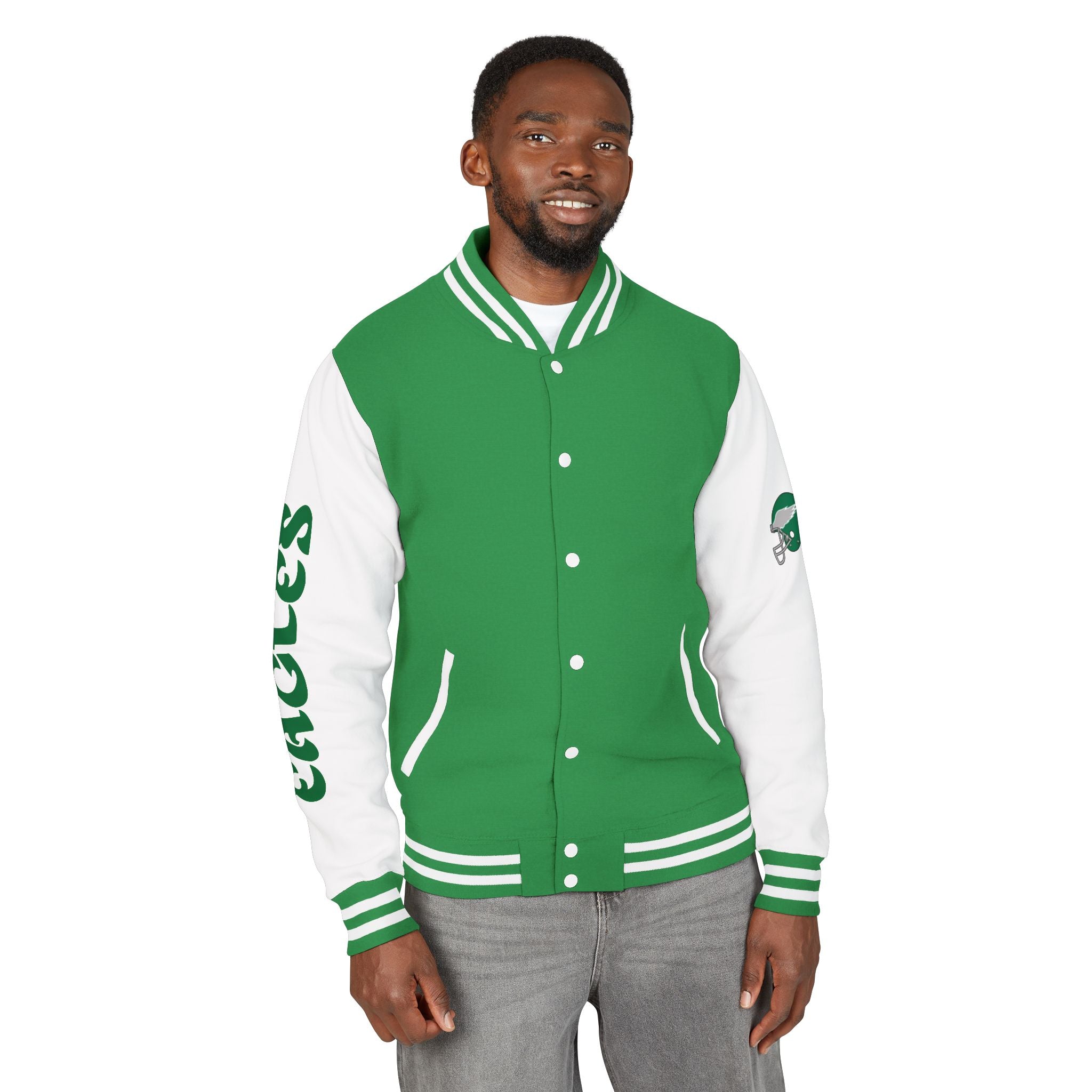 Retro Eagles Unisex Letterman Jacket