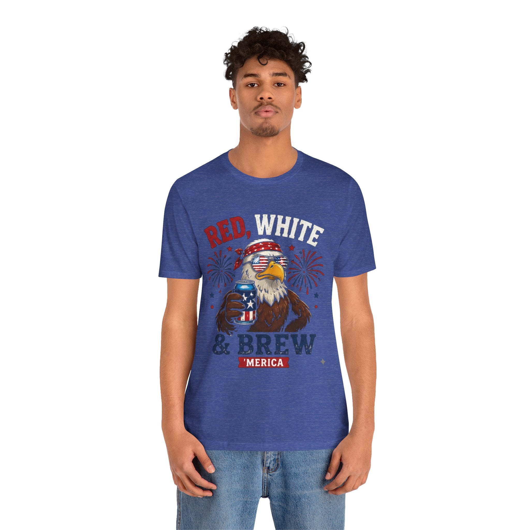 Red, White, & Brew Unisex T-shirt