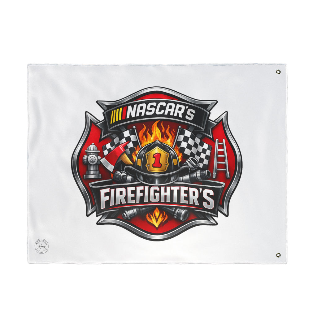 Firefighter Double Sided Flag