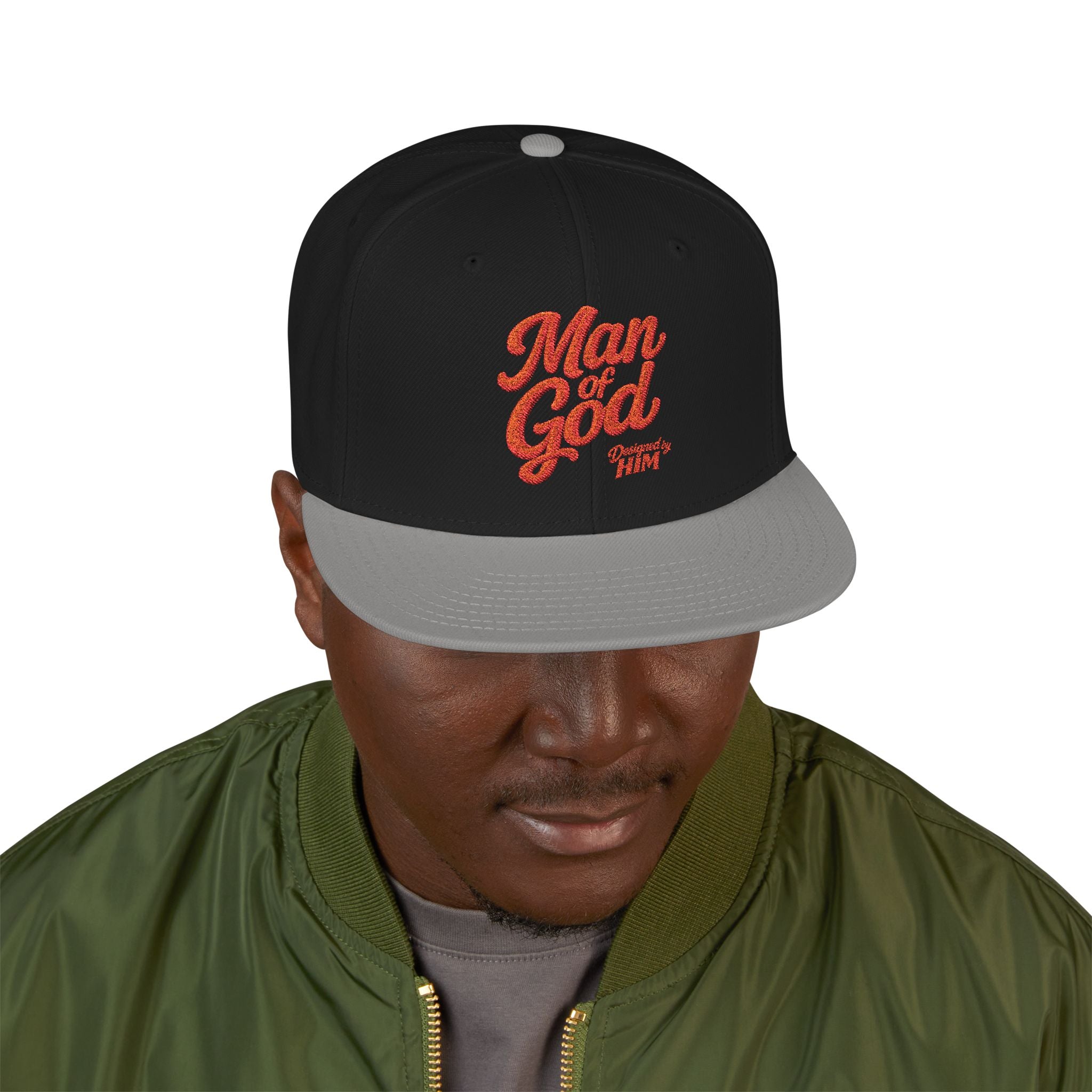 Man of God Snapback (Embroidery)