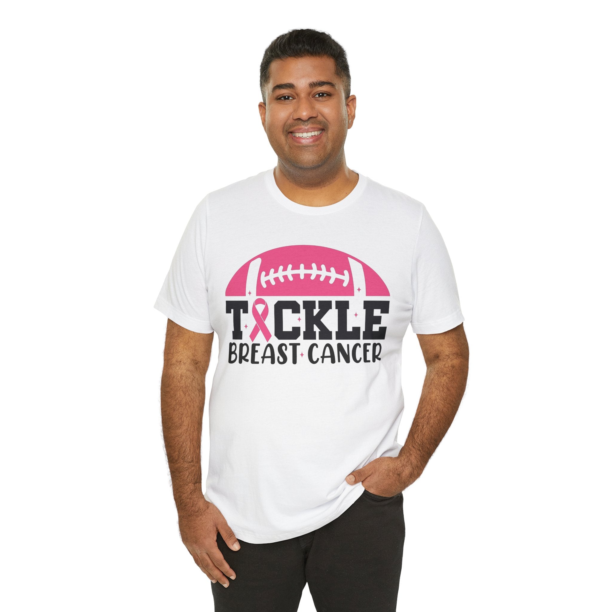 Tackle Breast Cancer Unisex T-shirt