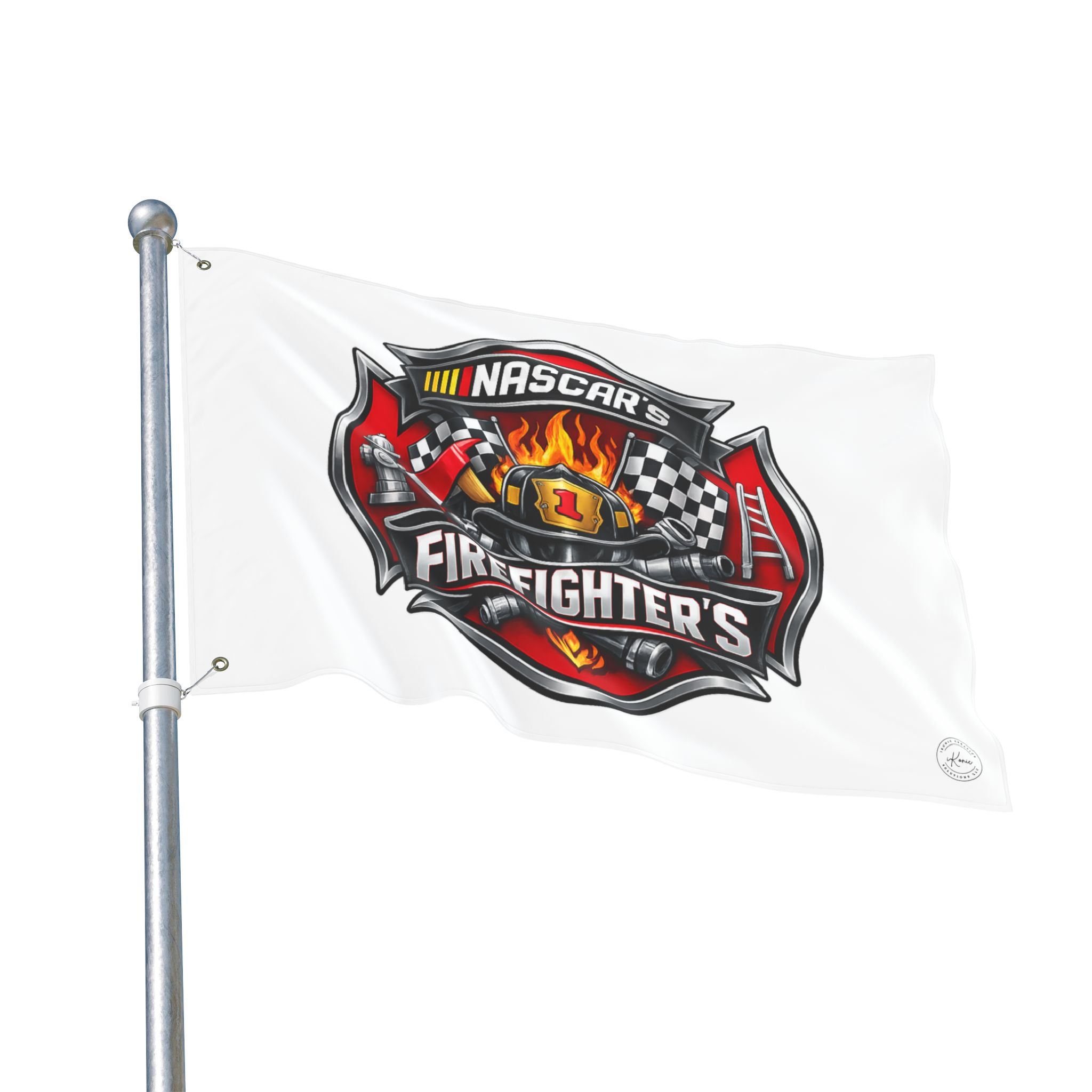 Firefighter Double Sided Flag