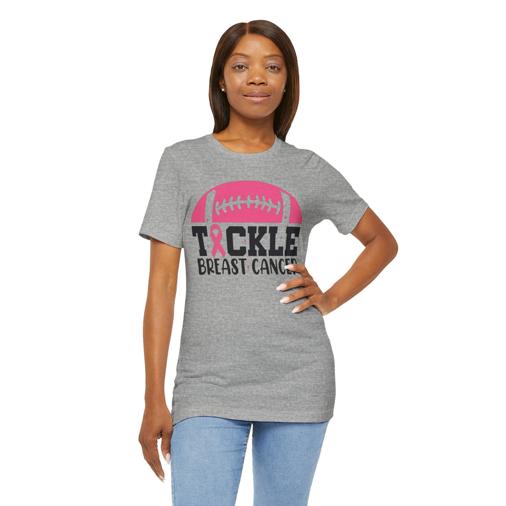 Tackle Breast Cancer Unisex T-shirt