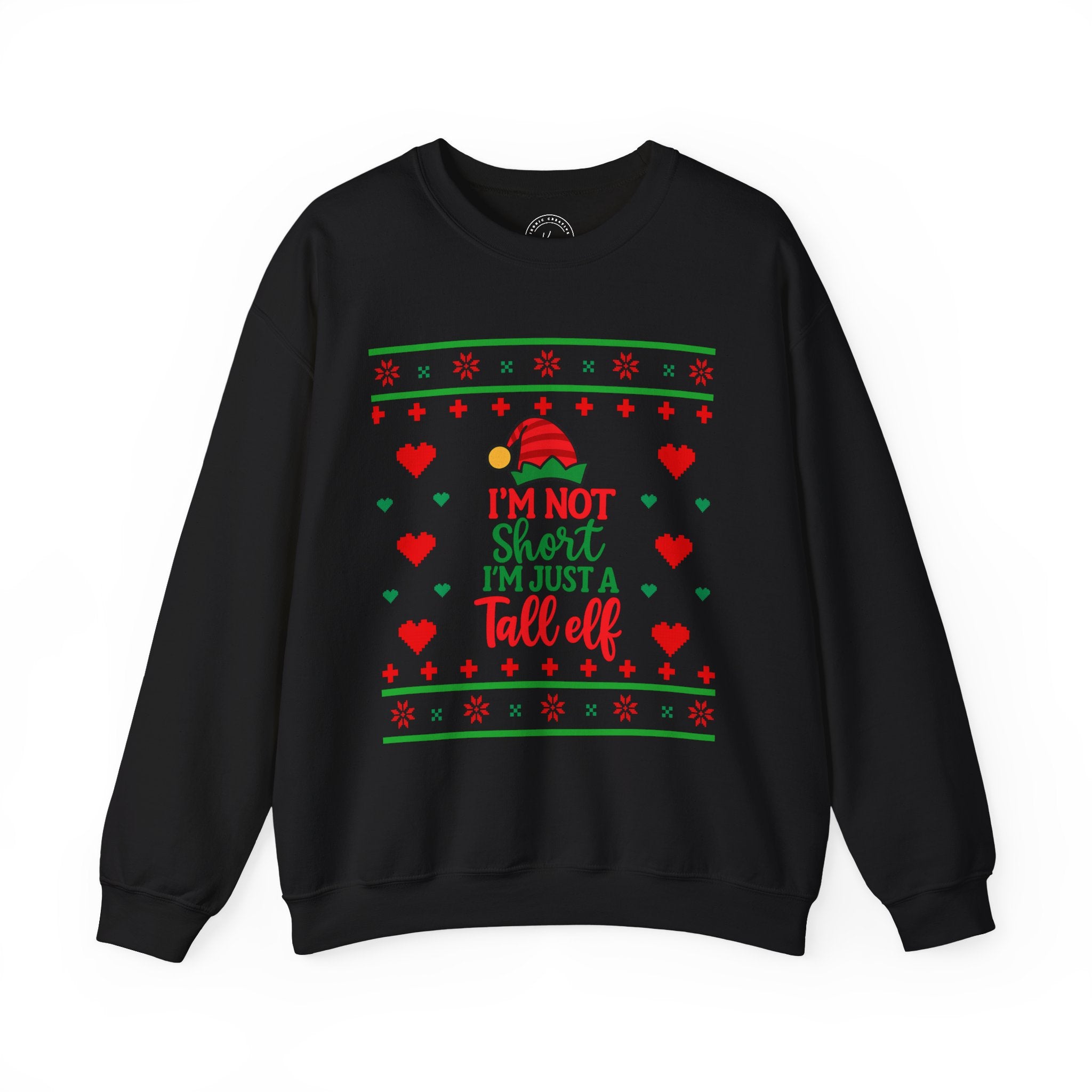 Tall Elf Unisex Sweatshirt