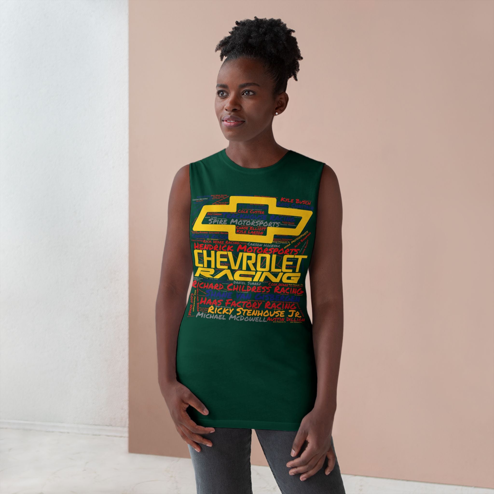 Chevy Racing Unisex Cut-Off Tank
