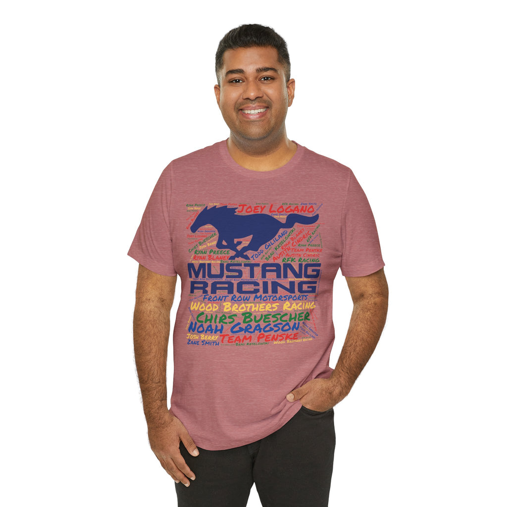 Ford Mustang Racing Short Sleeve Tee