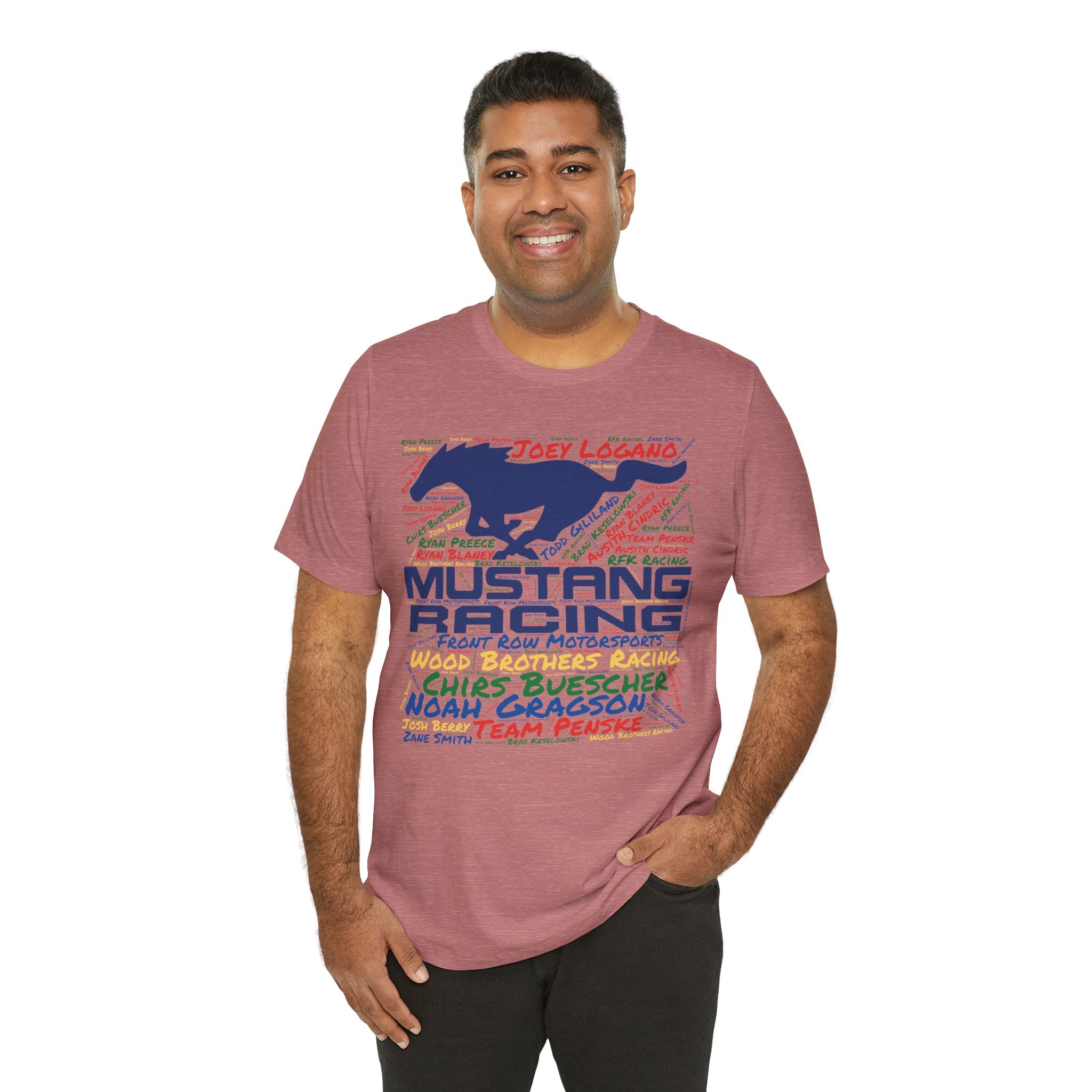 Ford Mustang Racing Short Sleeve Tee
