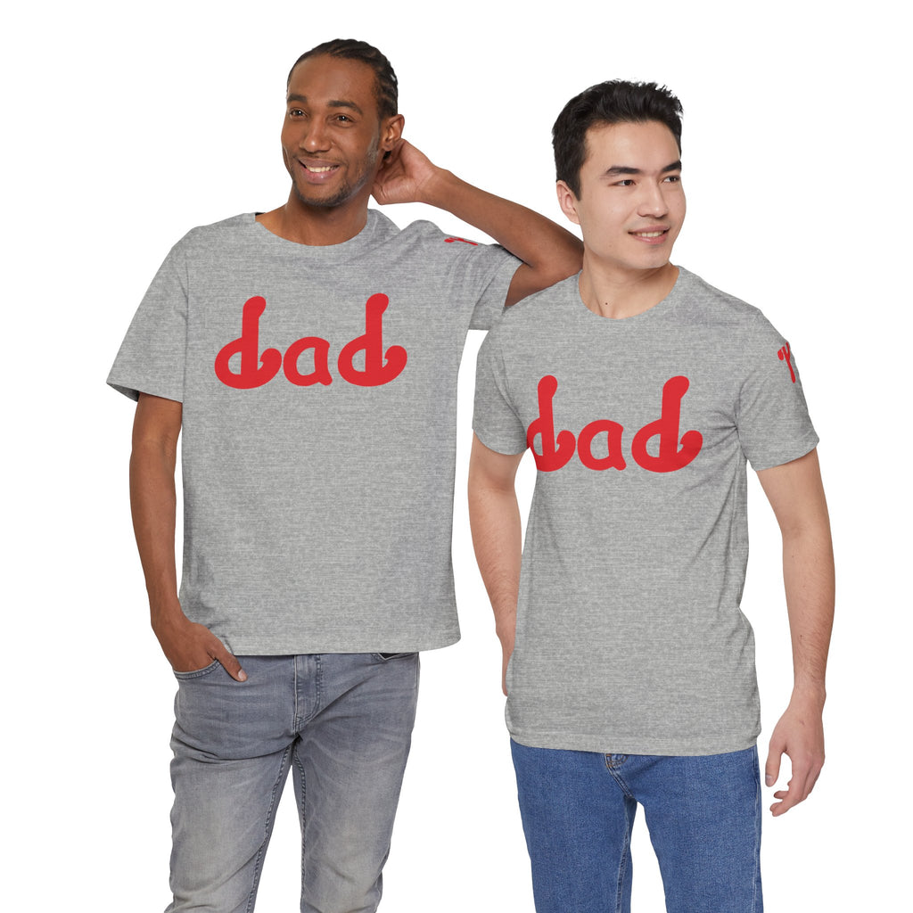 Phillies Dad (Red) Short Sleeve Tee