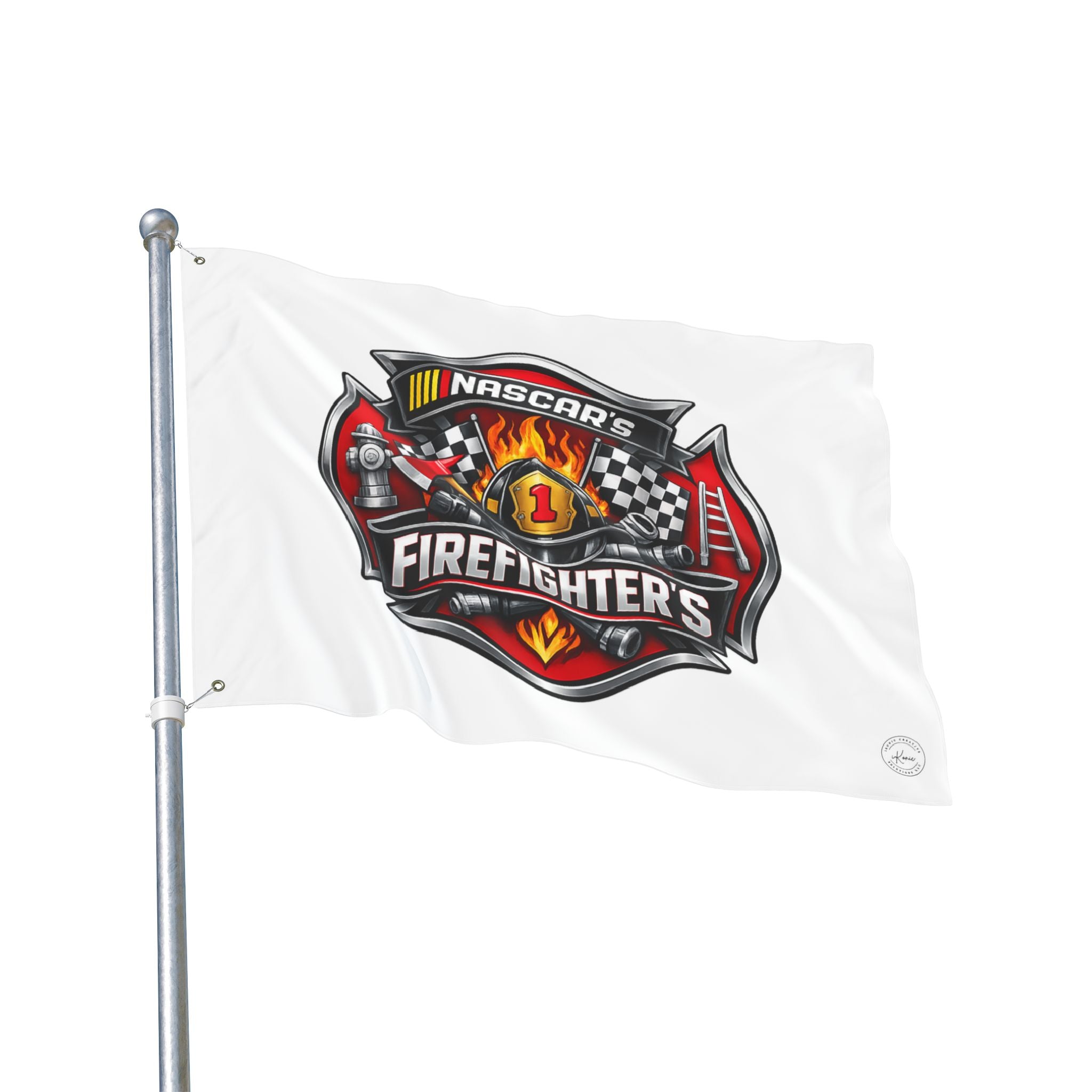 Firefighter Double Sided Flag