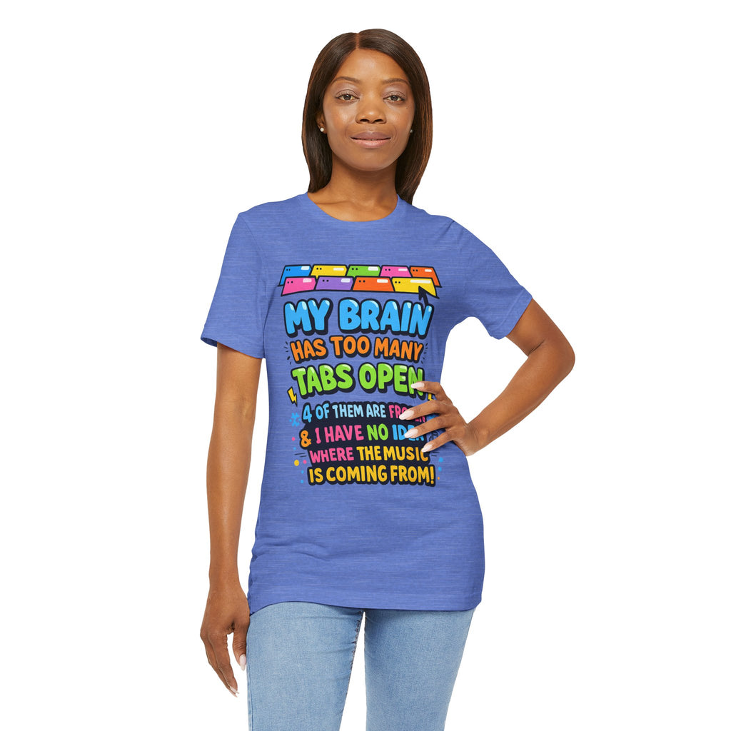 Open Tab Unisex Short Sleeve Tee