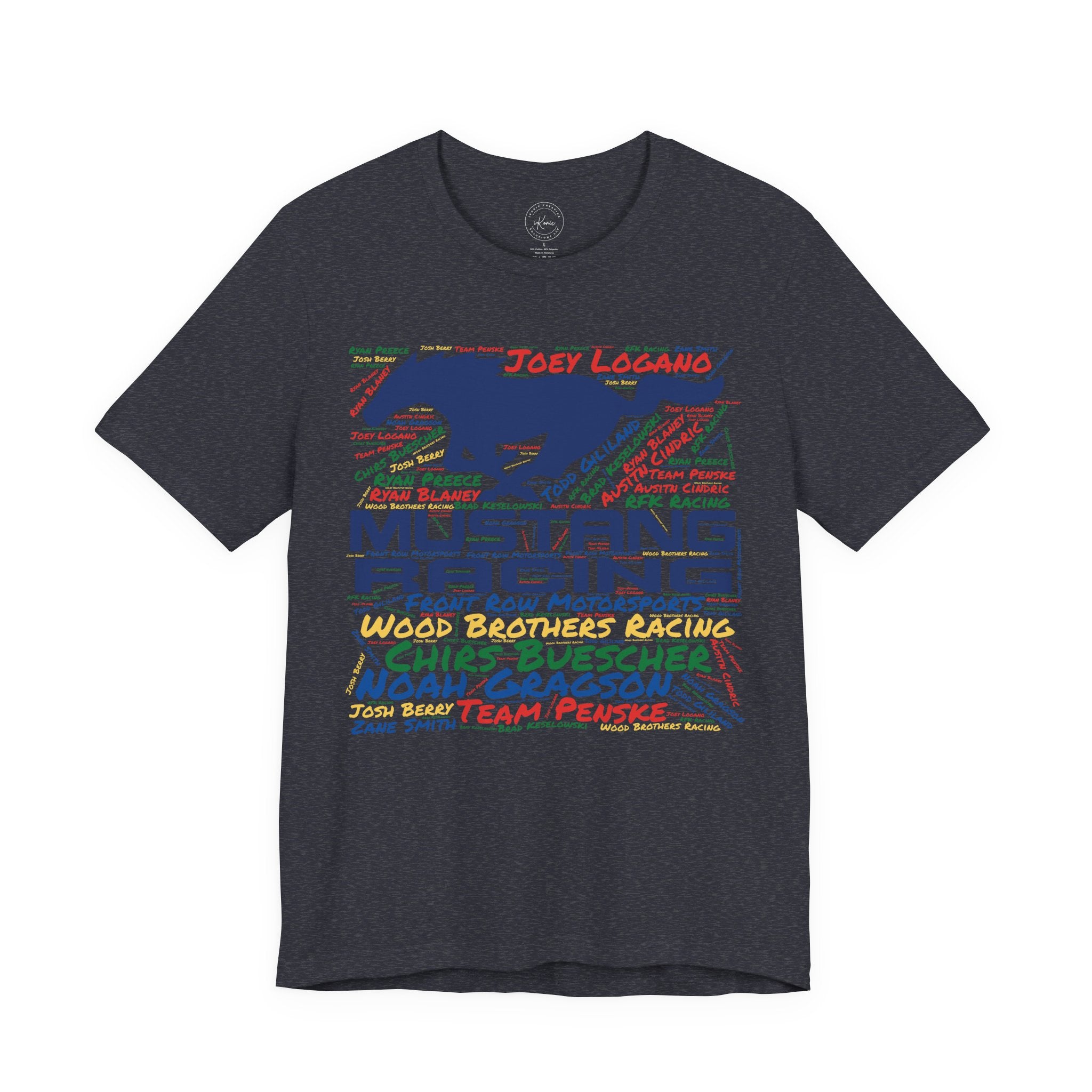Ford Mustang Racing Short Sleeve Tee