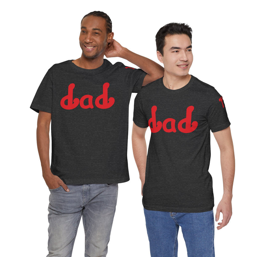 Phillies Dad (Red) Short Sleeve Tee