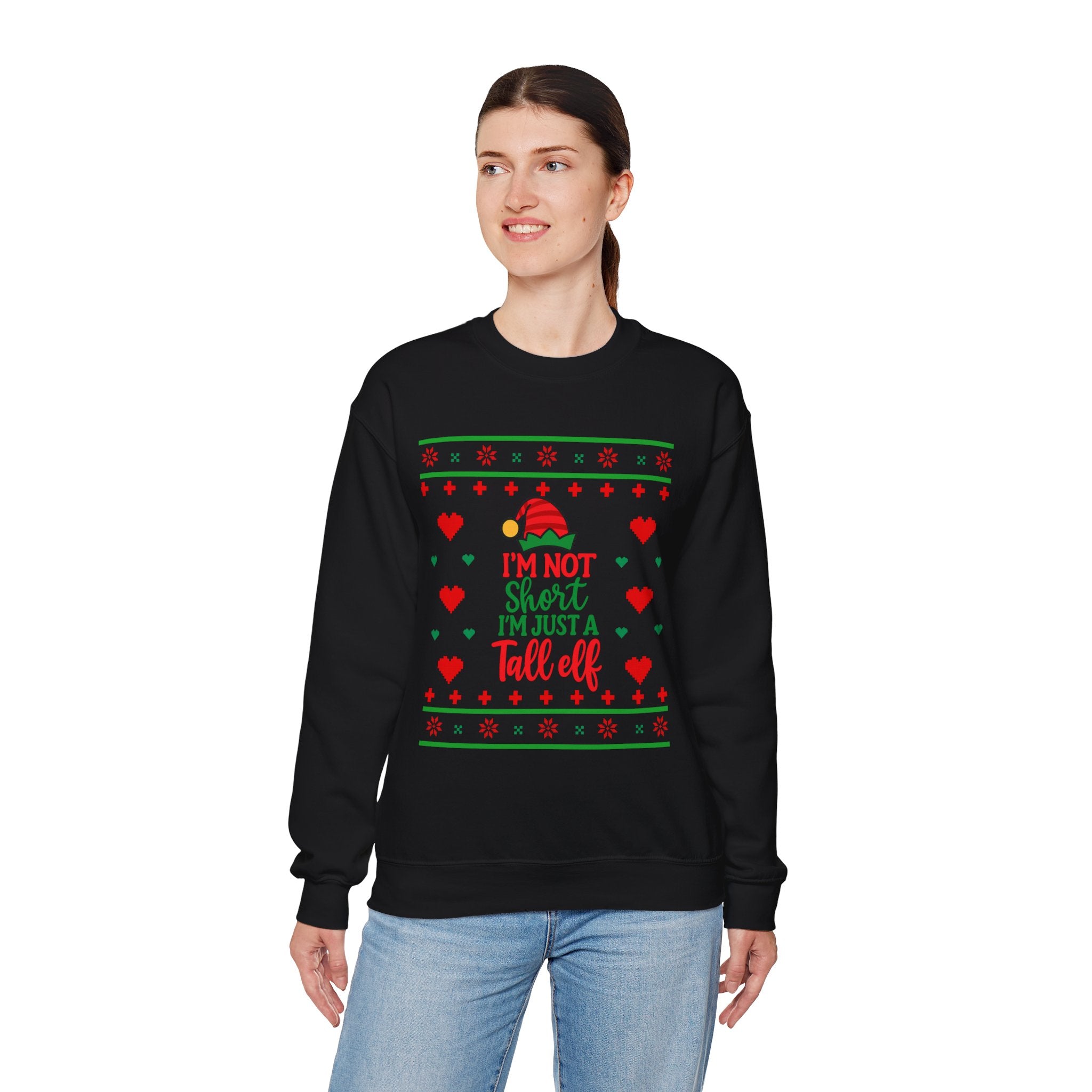 Tall Elf Unisex Sweatshirt