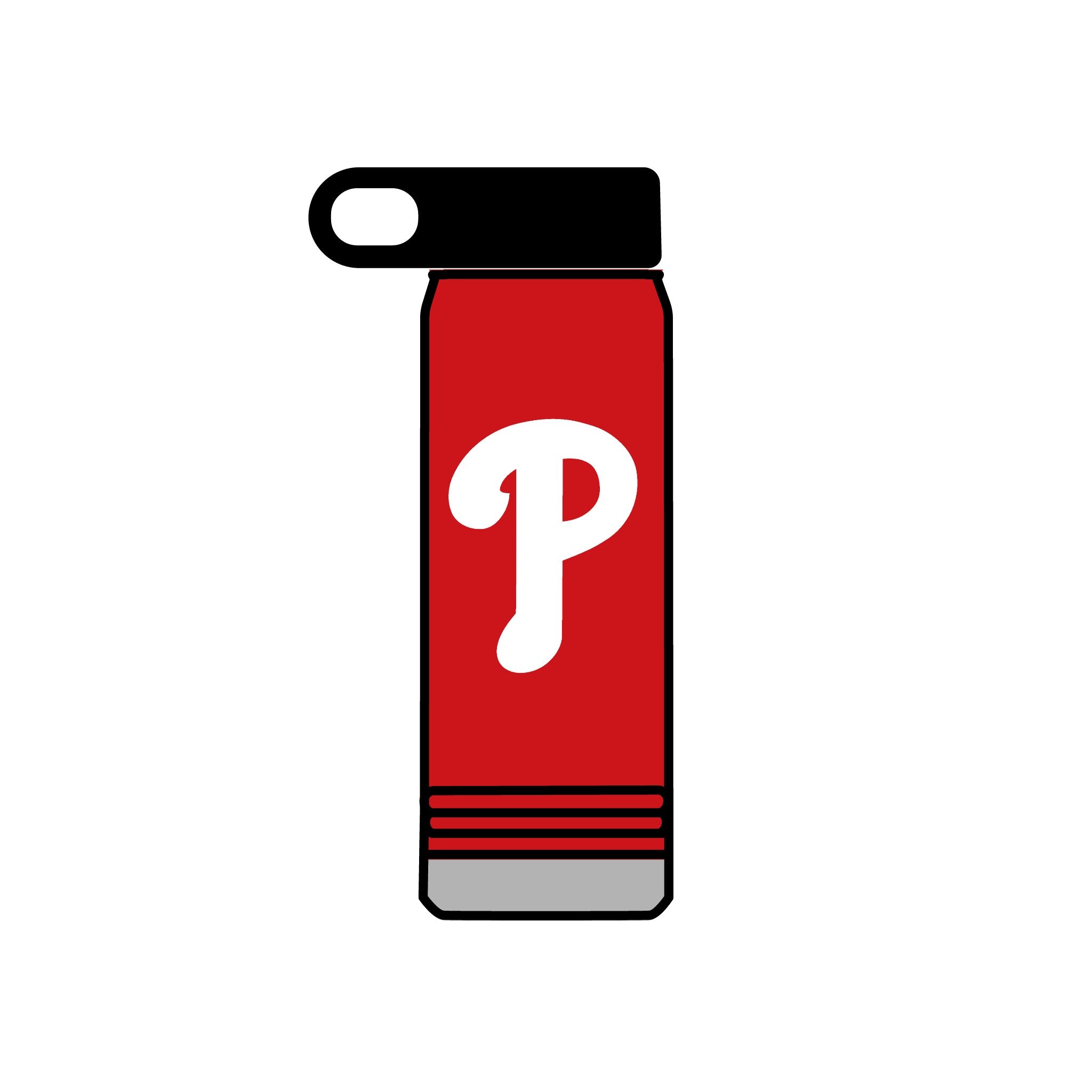 Phillies Water Bottle, 20oz
