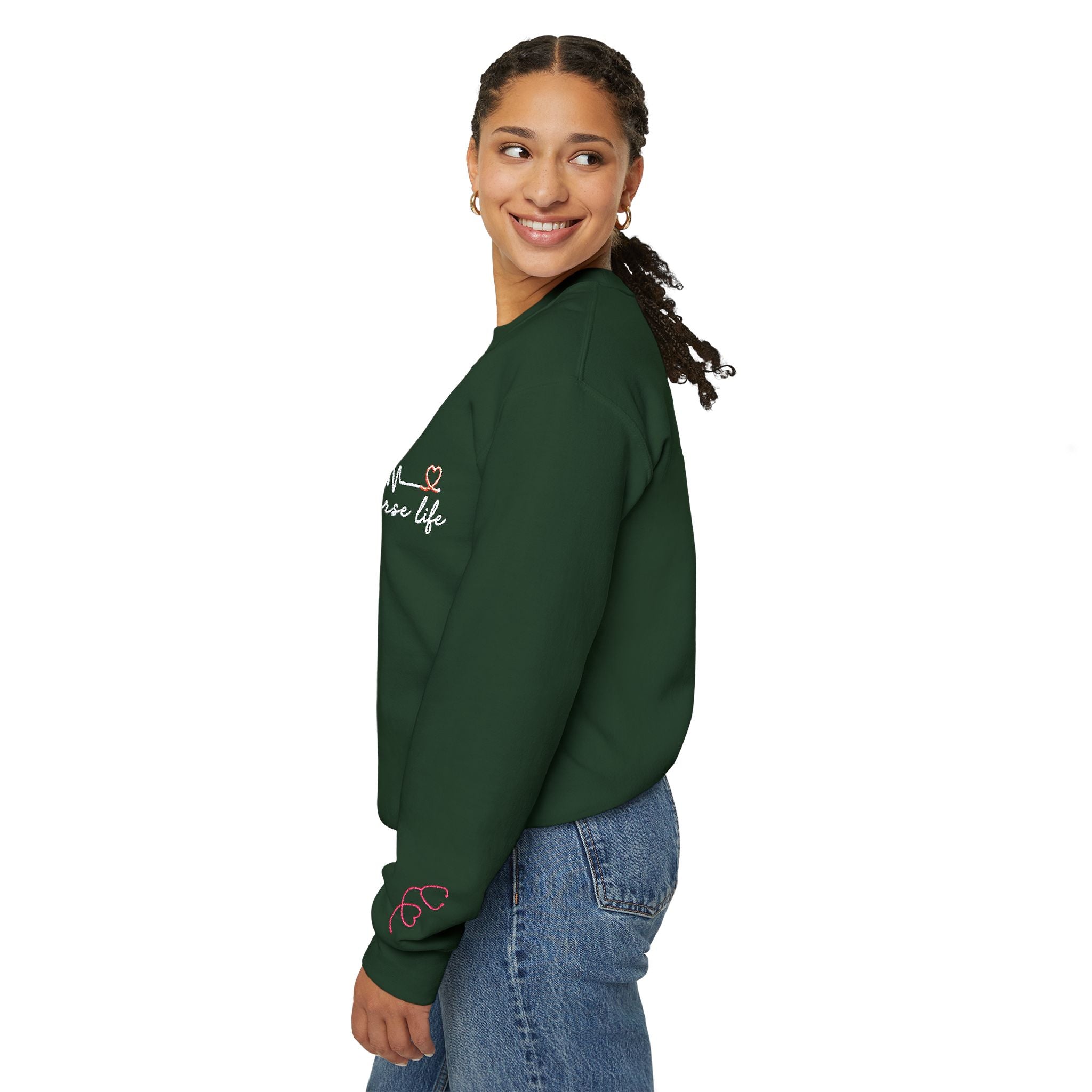 Nurse Life Unisex Crewneck Sweatshirt